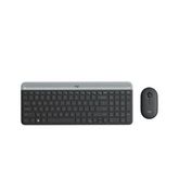 مجموعة لوحة المفاتيح والماوس اللاسلكية Logitech MK470 باللون الأسود (ARA)